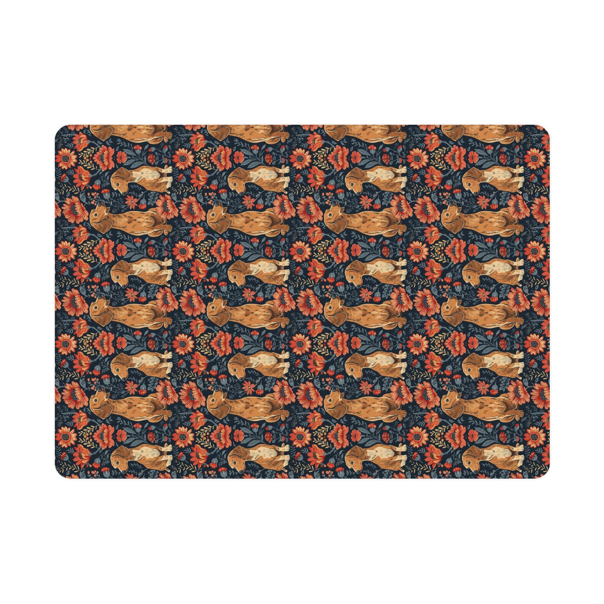 Floral Pawsome Dachsund Delight Postcards