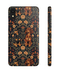 Dapper Dachshund Embroidery Elegance Slim Phone Cases