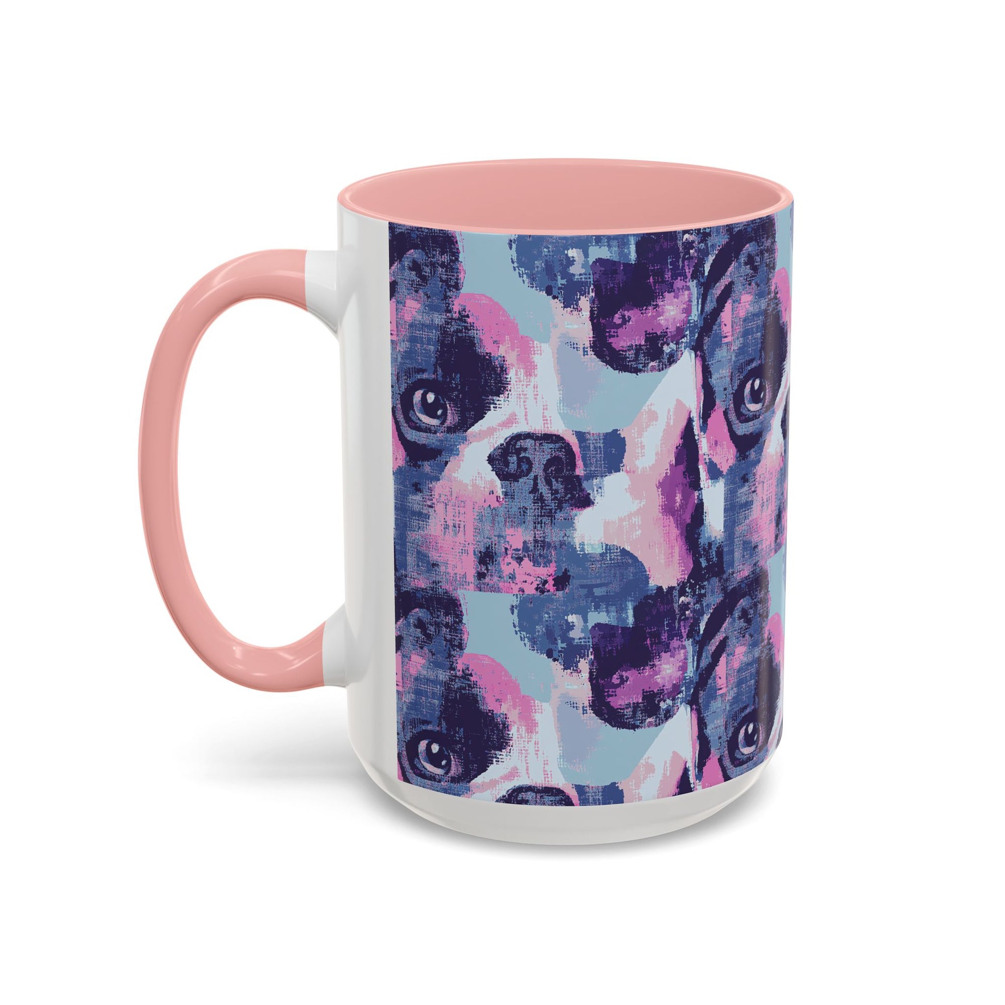 Funky Geometric Boxerista Accent Coffee Mug