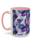 Funky Geometric Boxerista Accent Coffee Mug