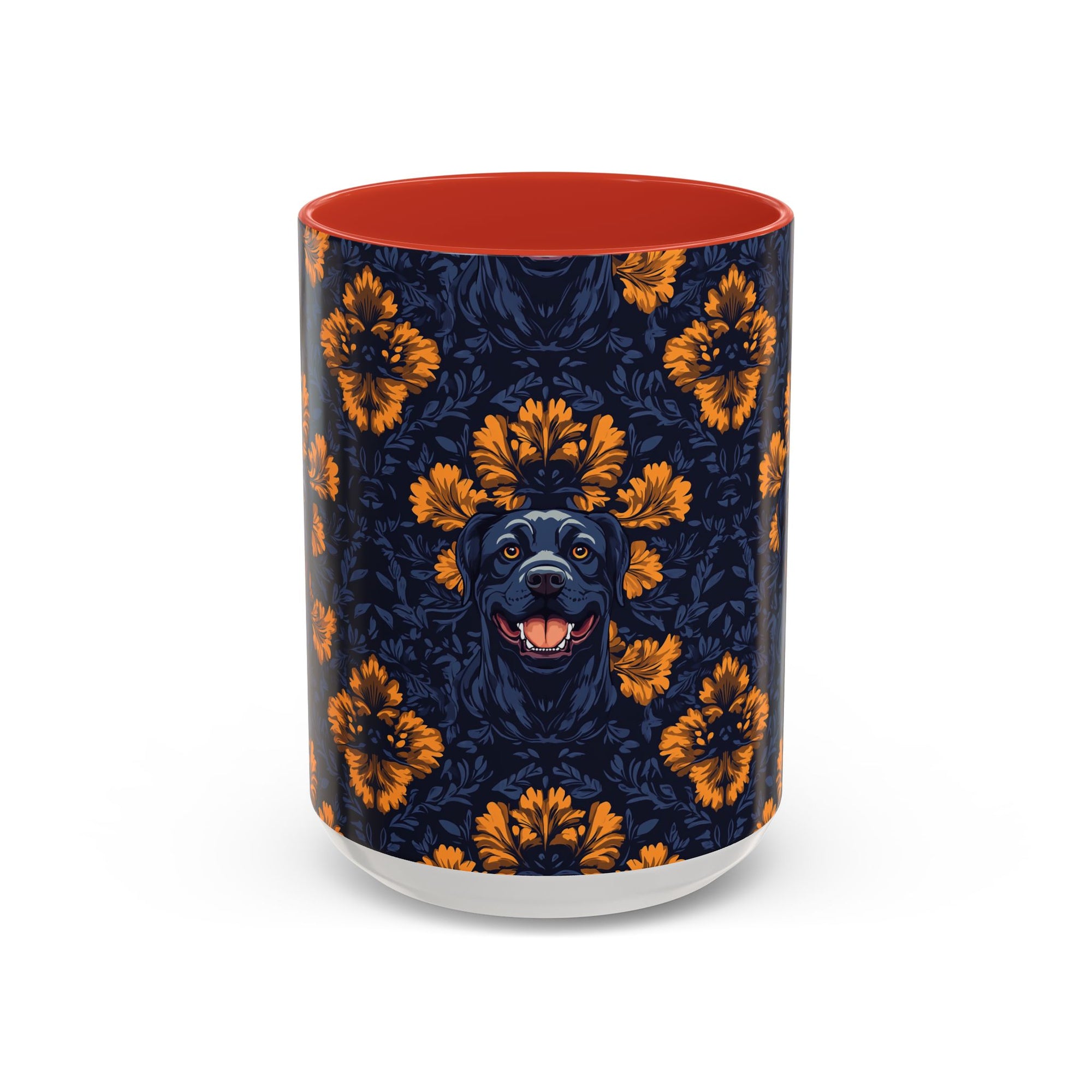 Royal Rottweiler Regalia Accent Coffee Mug