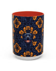 Royal Rottweiler Regalia Accent Coffee Mug