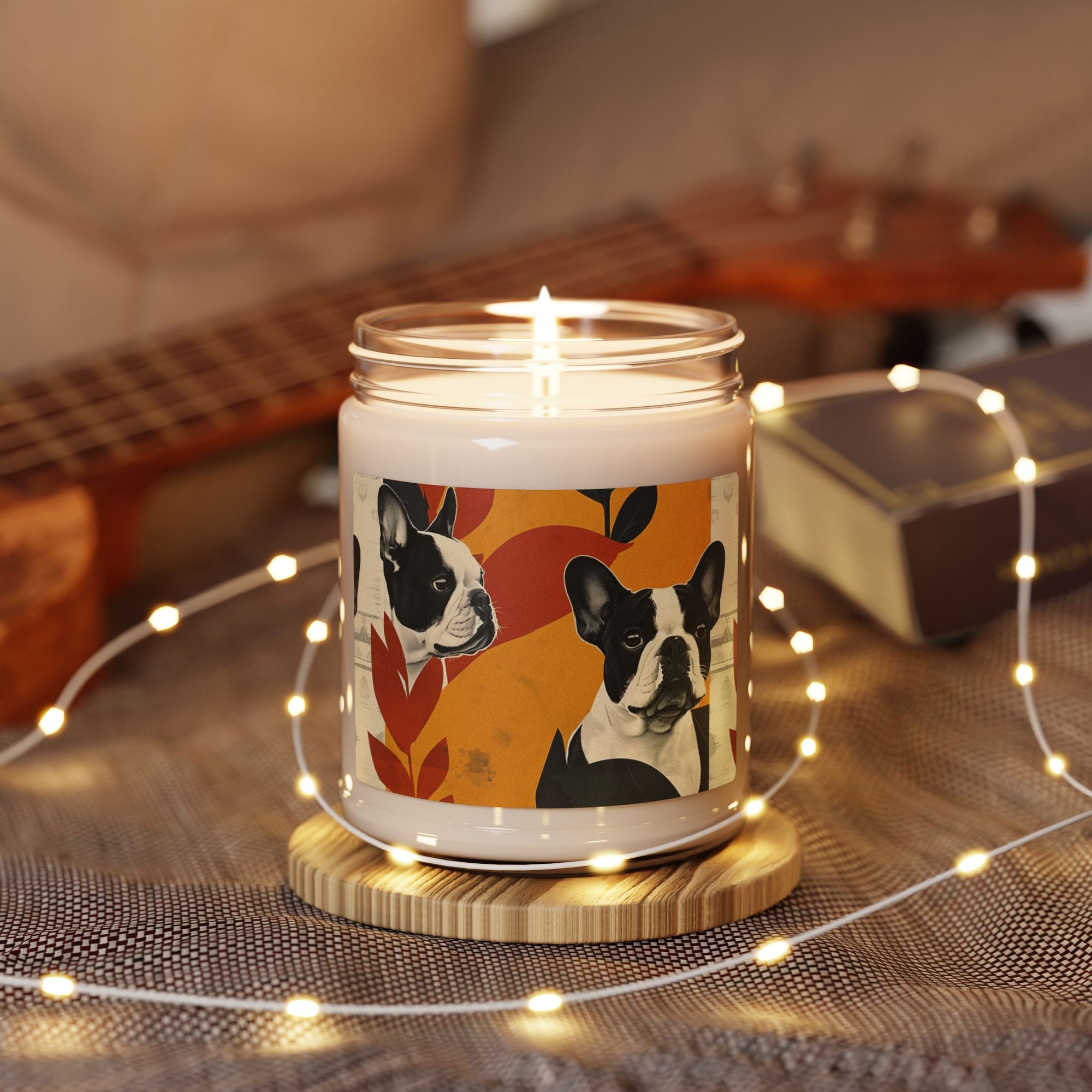 Chic Frenchie Charm Scented Soy Candle