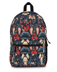 Gothic Rose Bulldog Noir Enchantment Backpack