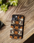 Bloomingly Bulldogistic Bouquet Slim Phone Cases