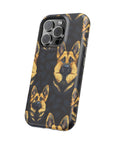 Majestic Hound Couture: German Shepherd LuxeBlend Magnetic Tough Cases