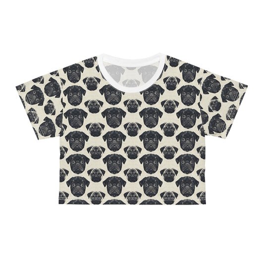 Pugalicious Enchantment Crop Tee