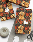 Golden Pawsatronic Tapestry Gift Wrap Papers