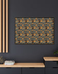 Ruffle Rottie Glamourific Matte Canvas, Framed