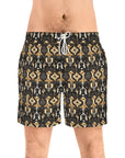 Manor Pup Boxer Royale Men's Mid-Length Swim Shorts