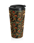 Labrador Lush Pooch Tapestry Stainless Steel Travel Mug