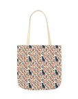 Bloomiful Lab Bouquet Canvas Tote Bag