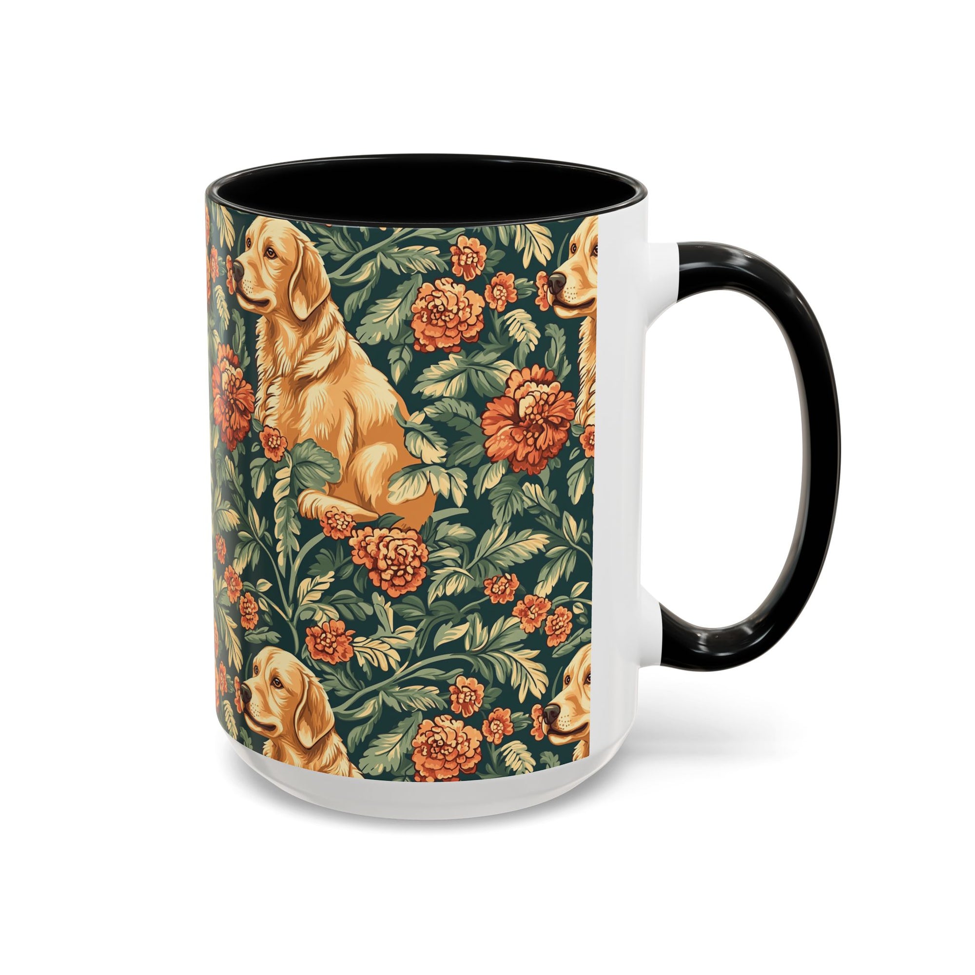 Blooming Goldie Glam Accent Coffee Mug