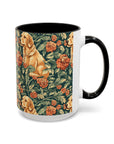 Blooming Goldie Glam Accent Coffee Mug