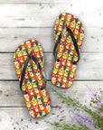 Corgi Chic Popart Pup Flip Flops