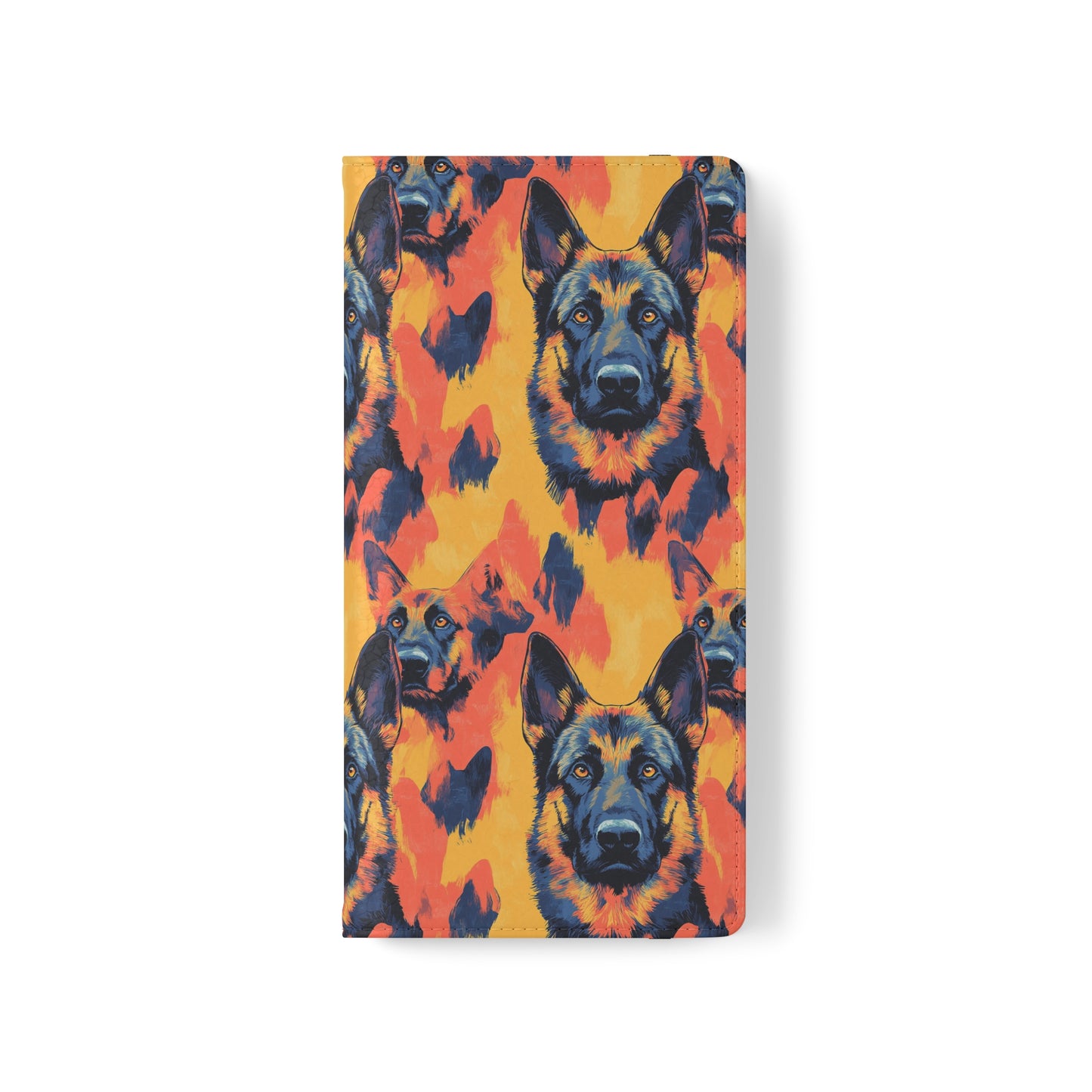 Impressionistic German Shepherds Flip Cases