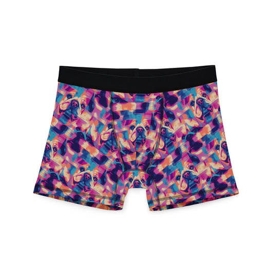 Dazzling Bulldog Chic Men's Boxers