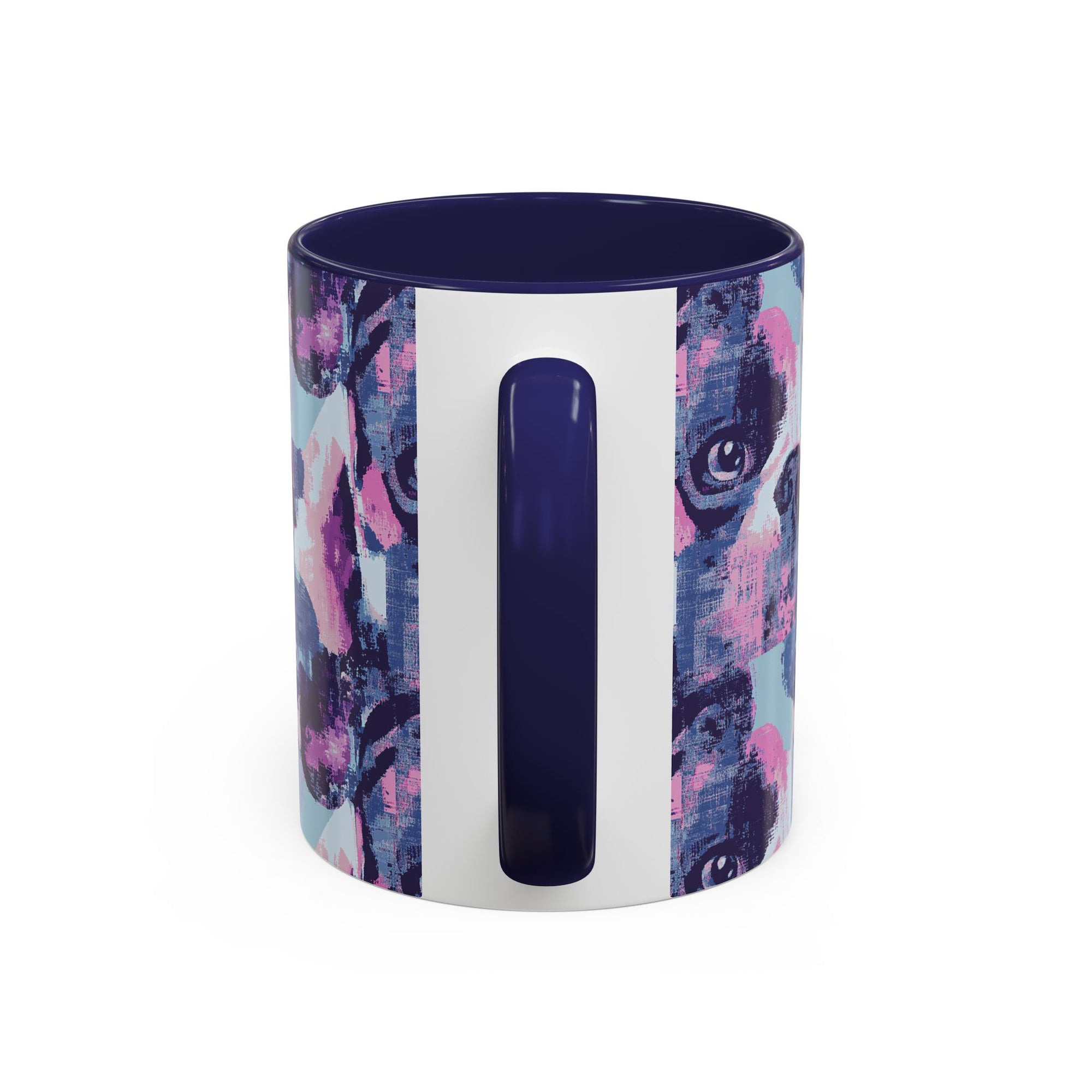 Funky Geometric Boxerista Accent Coffee Mug