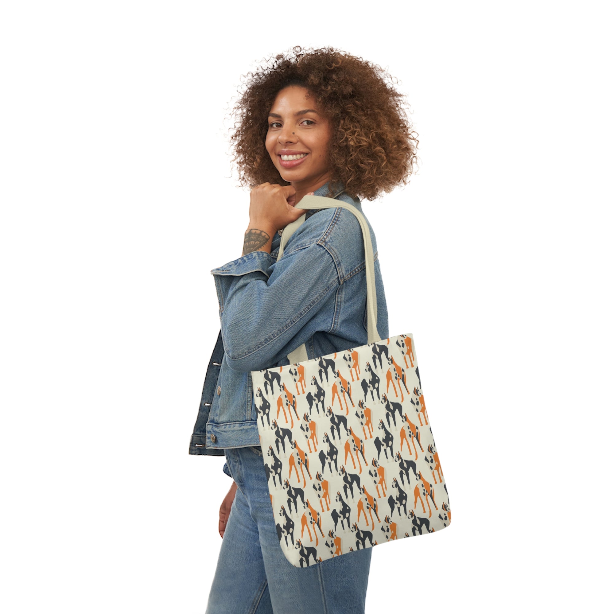 Dashing Dane Divinity Canvas Tote Bag