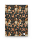 Beagle Blossom Bonanza Hardcover Journal Matte