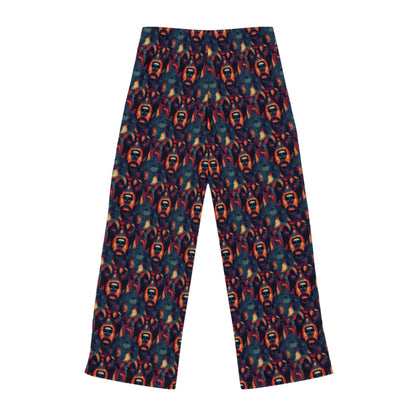 Rustic Rottie Charm Women's Pajama Pants