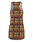 Yorkie Charm Twins Women's Racerback Dress