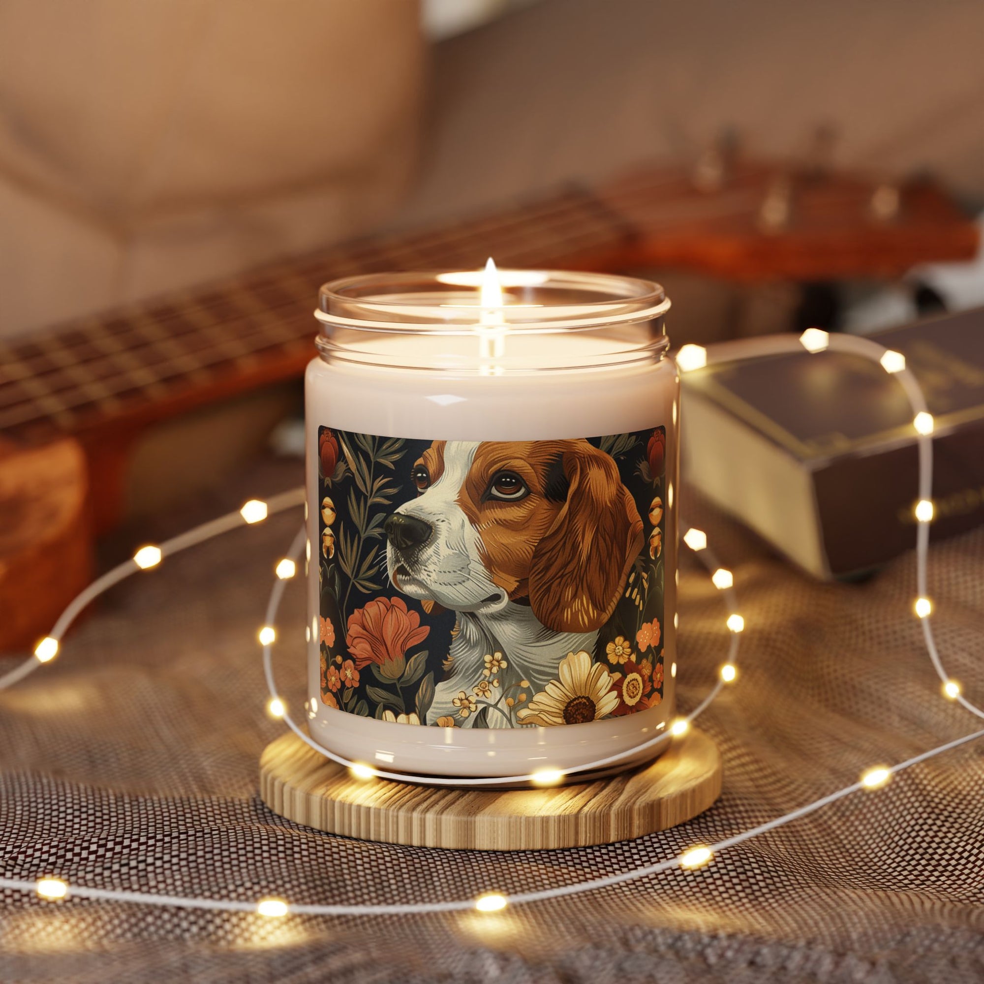 Beagle Blossoms Scented Soy Candle