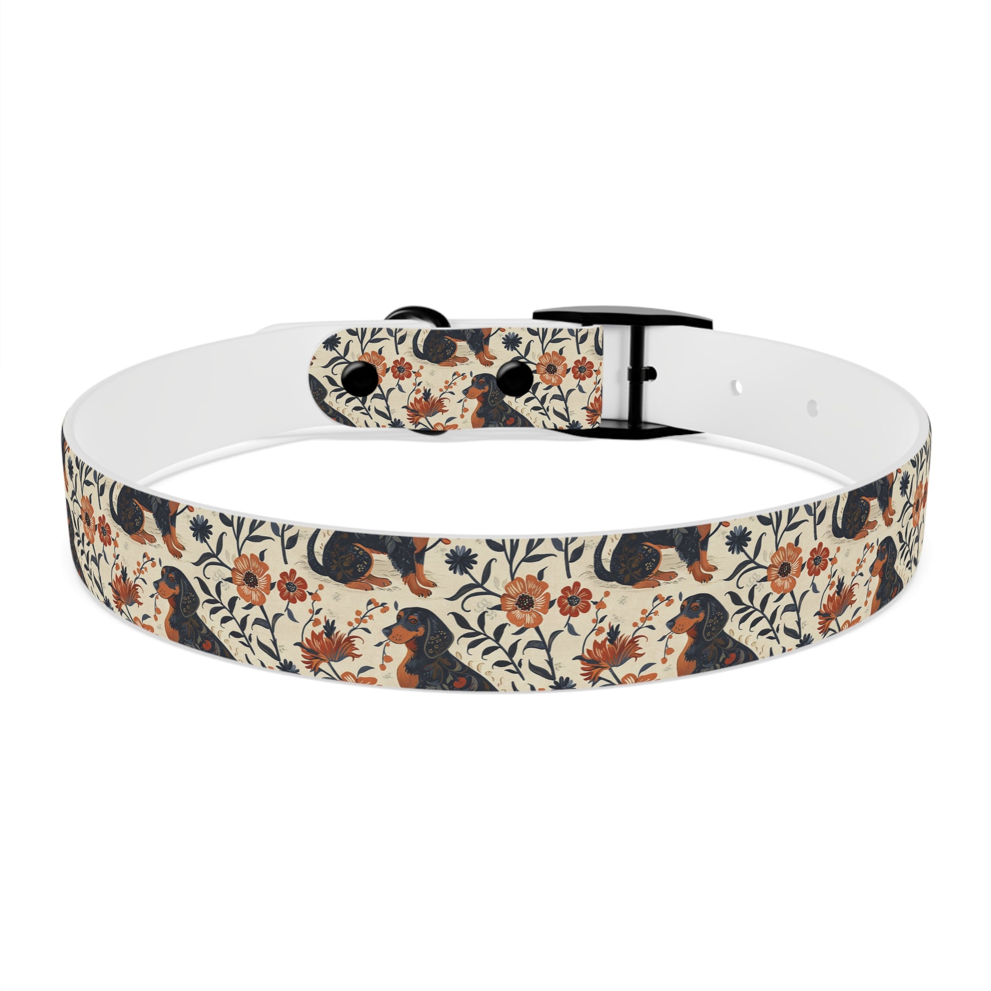 Blossoming Dachshunds Delight Dog Collar