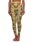 Royal Rottie Regalia High Waisted Yoga Leggings