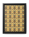 Royal Rottie Regalia Matte Canvas, Framed