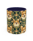 Corgi Charmz Accent Coffee Mug