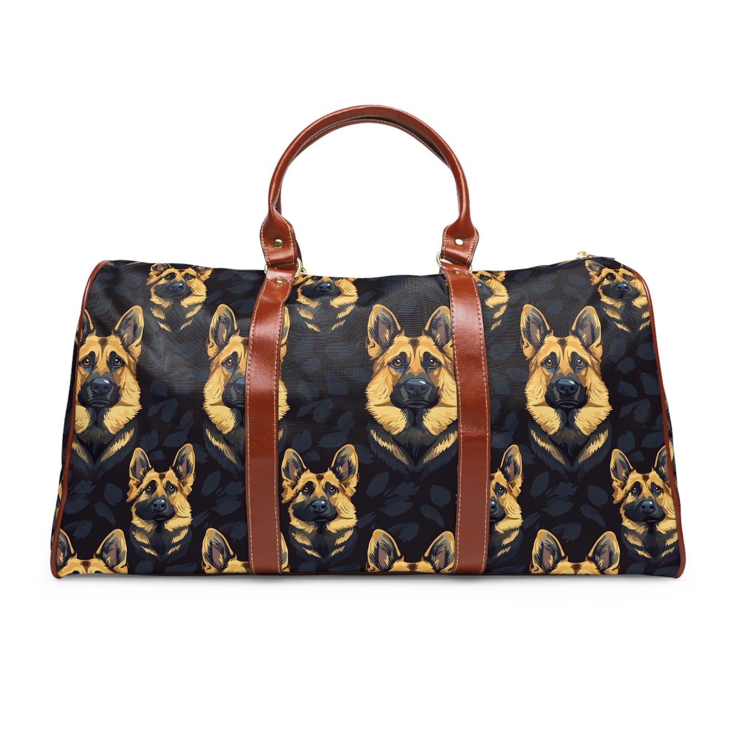 Majestic Hound Couture: German Shepherd LuxeBlend Waterproof Travel Bag