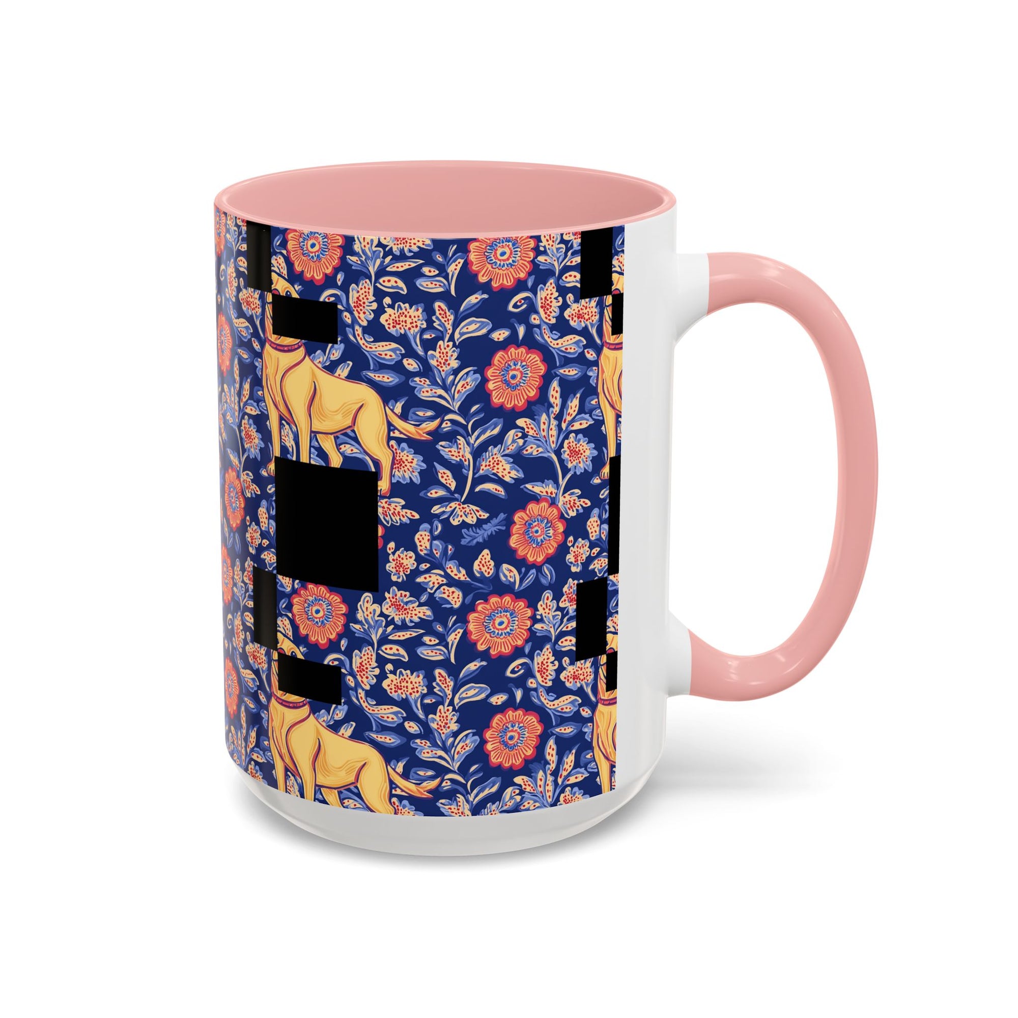 Bloomtastic Lab Petal Parade Accent Coffee Mug