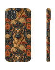 WhimsiWooly Shepherd Spritz Slim Phone Cases