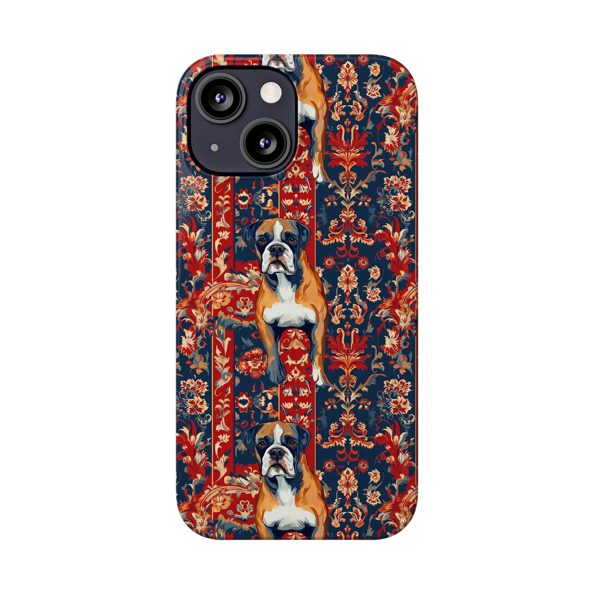 Boxer Blossom Tapestry Delight Slim Phone Cases