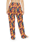 Impressionistic German Shepherds Women's Pajama Pants