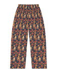 Floral Pawsome Dachsund Delight Women's Pajama Pants