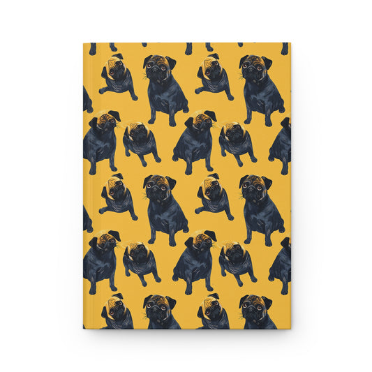 Puglet Posh Paradise Hardcover Journal Matte