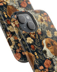 Beagle Blossoms Magnetic Tough Cases