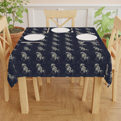 Celestial Boxer Bliss Tablecloth