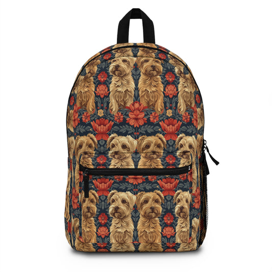 Yorkie Charm Twins Backpack