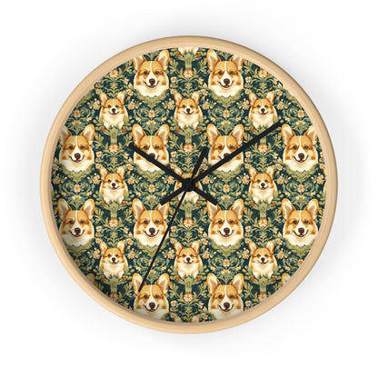 Corgi Charmz Wall Clock