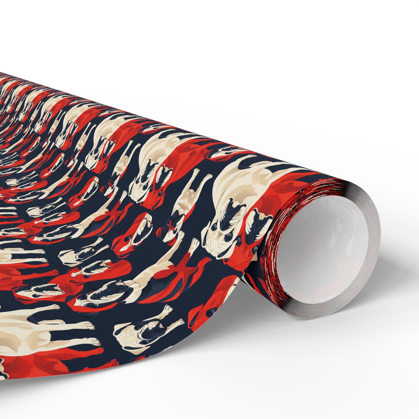 Bulldoggy Bliss Chomper Wrapping Paper