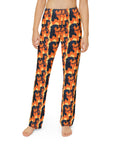 Rottweiler Chic Pawsitivity Kids Pajama Pants