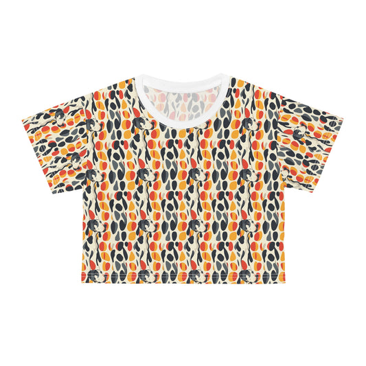 Dazzling Great Dane Dreamscape Crop Tee