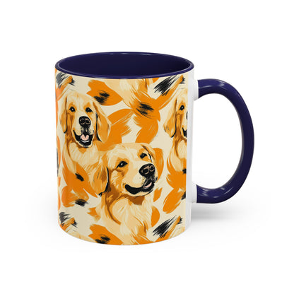 Golden Glitz 'n Glamour Woofwear Accent Coffee Mug