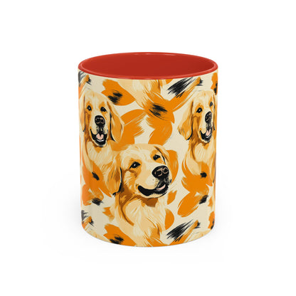 Golden Glitz 'n Glamour Woofwear Accent Coffee Mug