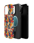 Bloom Pup Frenchietastic Splatter Magnetic Tough Cases