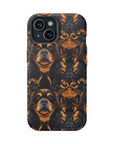 Modern Rottweiler Royalty Magnetic Tough Cases