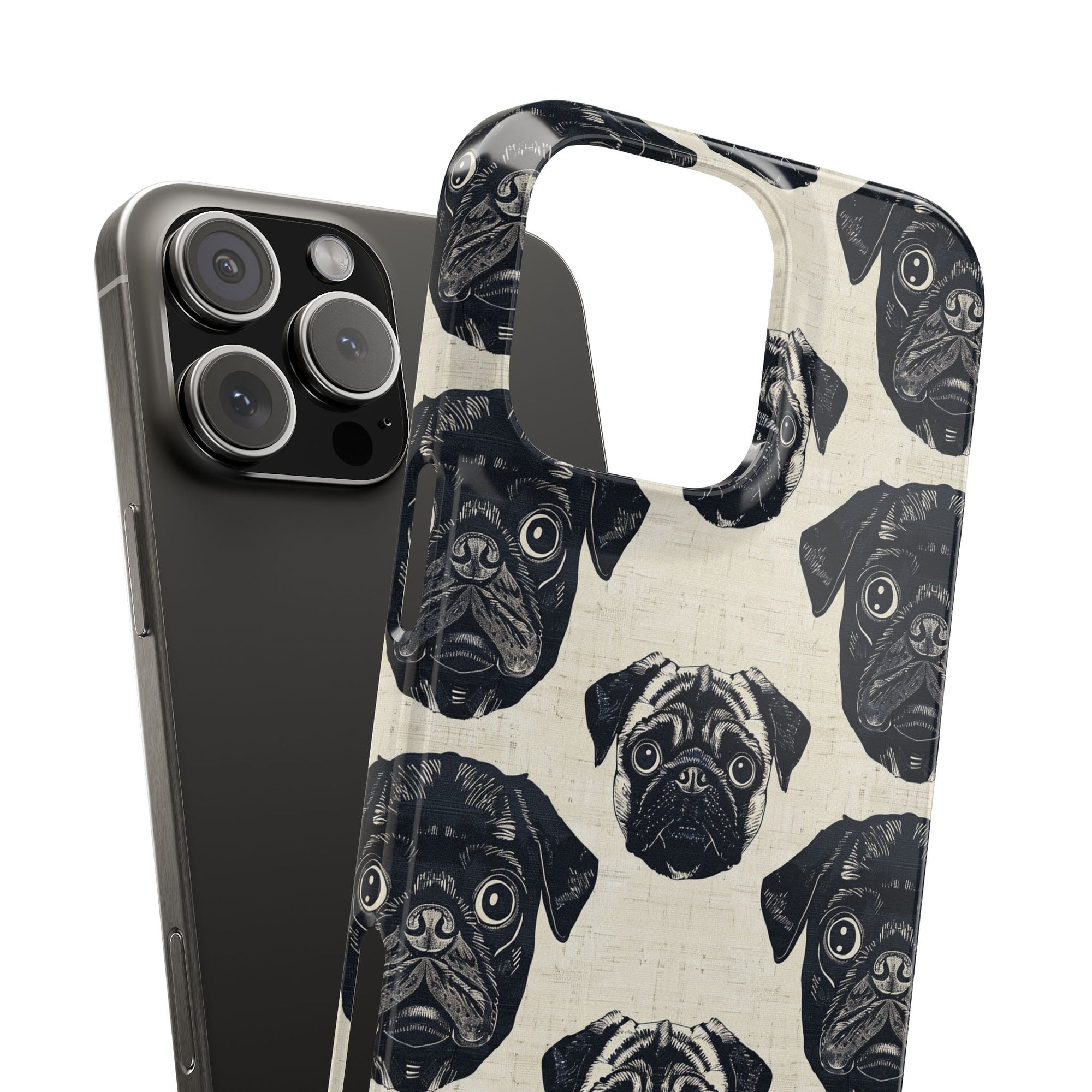 Pugalicious Enchantment Slim Phone Cases